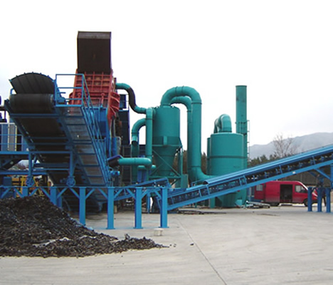 Nastri Trasportatori - Lavorazioni Rottami Metallici