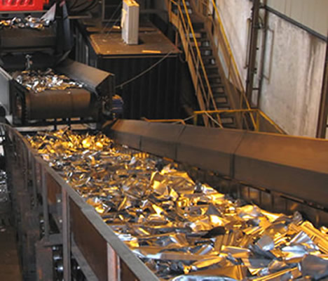 Nastri Trasportatori - Lavorazioni Rottami Metallici