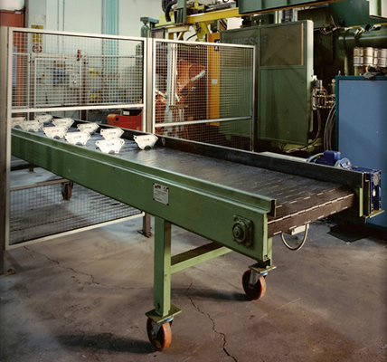 Nastri Trasportatori - Lavorazioni Rottami Metallici